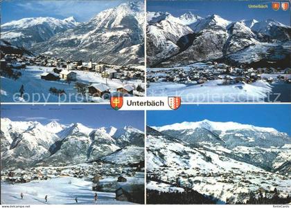 Unterbaech mit Balmhorn Unterbaech Bietschhorn Brand Ginals