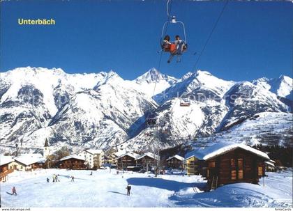 Unterbaech Sessellift Brandalp Bietschhorn