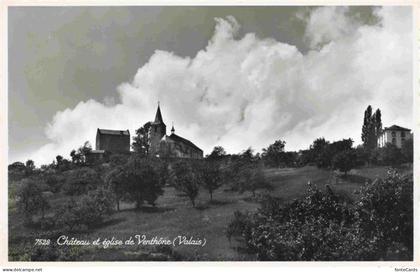 Venthone VS Chateau et église