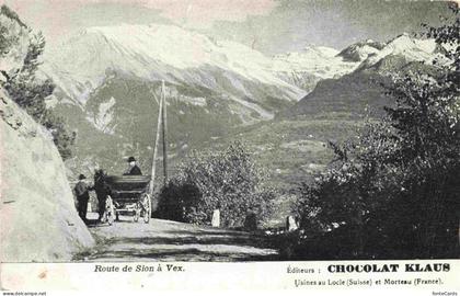 Vex Herens VS Route de Sion a Vex