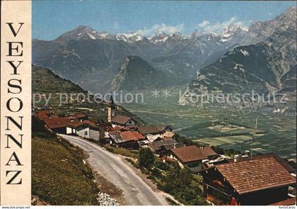 Veysonnaz Panorama Alpen