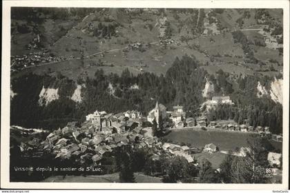 Vissoie Luftbild