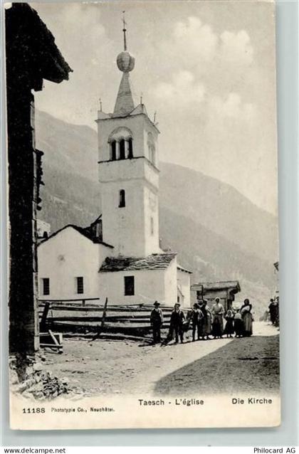 3929 Täsch - Kirche - 10624414