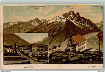 1904 Vernayaz Gebrauchsspuren Lithographie - 13242469
