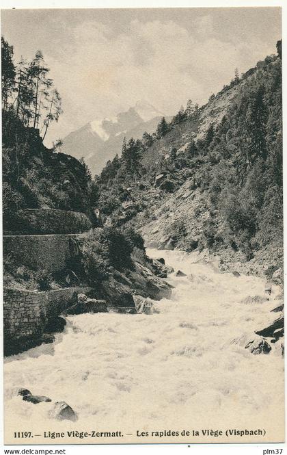 Ligne Viège-Zermatt, Rapides de la Viège , VS