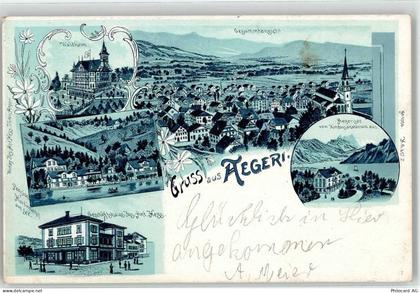 Aegerisee 1899 Lithographie - 52098195