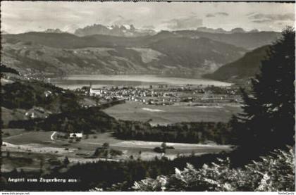 Aegerisee aegerisee Unteraegeri Unter-Aegeri ZG Aegerisee Zugerberg x 1953