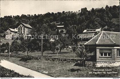 Aegerisee aegerisee Unteraegeri Unter-Aegeri ZG Kuranstalt Laendli mit Pavillon