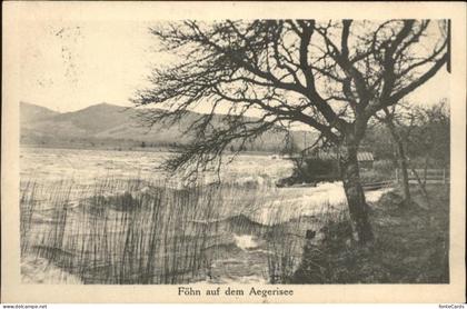 Aegerisee aegerisee Unteraegeri Unter-Aegeri ZG Sturm auf dem See