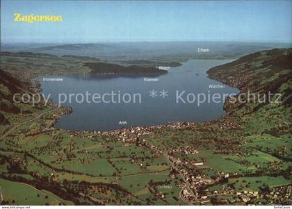 Zugersee Flugaufnahme