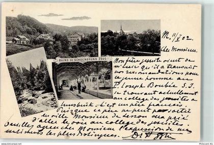 6300 Zug Zugo 1902 - Bains de Schoenbrunn Zoug - 13249446