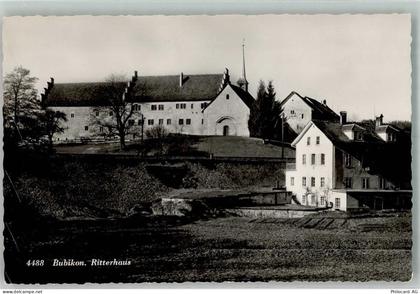 8608 Bubikon Foto AK Ritterhaus - 10748678
