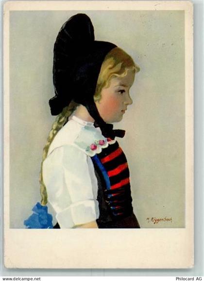 8157 Dielsdorf 1938 Gebrauchsspuren Wehntaler Maiteli Sign. M. Riggenbac... - 10390002