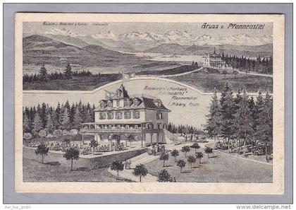 AK ZH ELGG Pfannenstiel Hochwacht 1922-12-26 Chrom-Litho