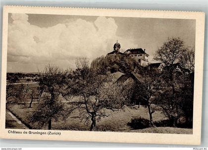 8627 Grüningen Foto AK Schloss Gruningen - 38219440