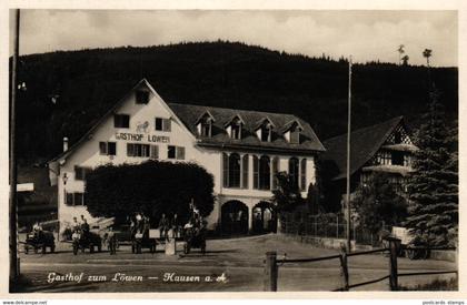 Hausen am Albis, Gasthof "Zum Löwen", um 1940/50