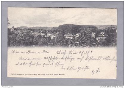 ZH Hausen a. Albis 1905.VI.2 Hausen  Foto Guggenheim