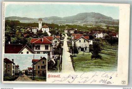 8340 Hinwil 1906 Foto AK - 13585896