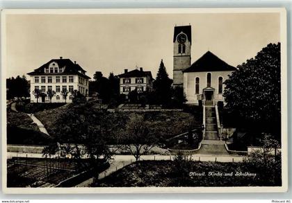 8340 Hinwil - Kirche und Schulhaus - 13914013