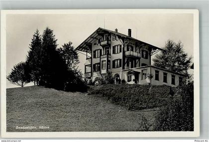 8825 Hütten 1936 Foto AK Pension Gnadenhütte - 10748677