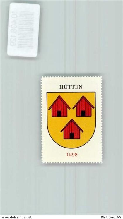 8825 Hütten - Vignette Wappen Kaffee Hag ca 1920-1940 - 10408129