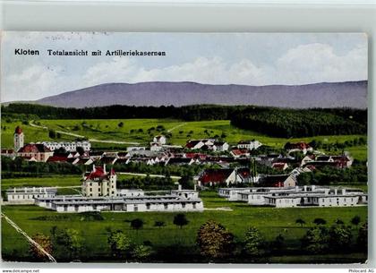 8302 Kloten Gebrauchsspuren Artilleriekasernen Kaserne Kloten Militärpos... - 13119587