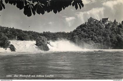 Switzerland Der Rheinfall mit Schloss Laufen