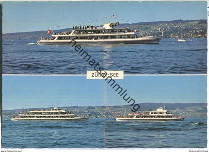 Zürichsee - Motorschiffe Helvetia Linth und Limmat - Verlag Rud. Suter AG Oberrieden