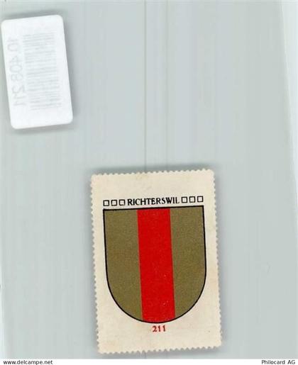 8805 Richterswil - Vignette Wappen Kaffee Hag ca 1920-1940 - 10408211