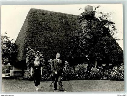 8803 Rüschlikon 1960 - Strohhaus Park im Grüene Ehepaar Duttweiler - 10610012