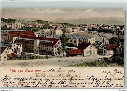 8630 Rüti ZH 1902 - Rüti von Tann aus - 13218250