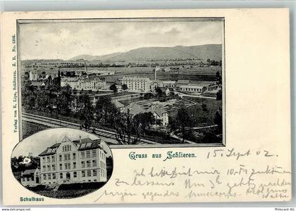 8952 Schlieren 1902 - Schulhaus Feldpost VI. Division - 13517889