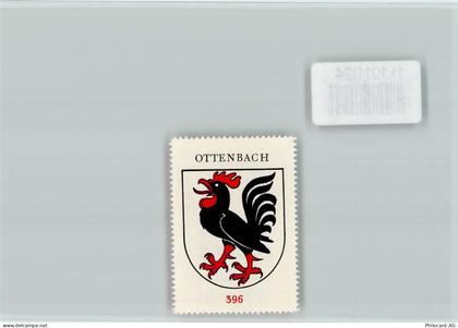 8913 Ottenbach - Vignette Wappen Kaffee Hag ca 1920-1940 Ottenbach - 11101024