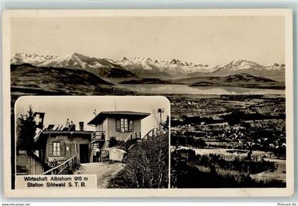 8915 Hausen am Albis - Gasthaus Wirtschaft Albishorn Station Sihlwald - 10603986