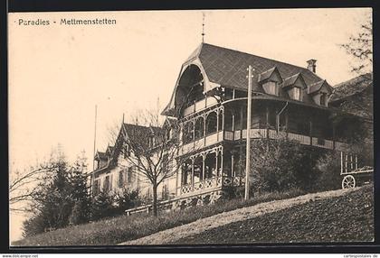 AK Mettmenstetten, Gasthaus Paradies