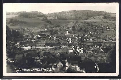 AK Rorbas-Freienstein, Panorama mit Kirche