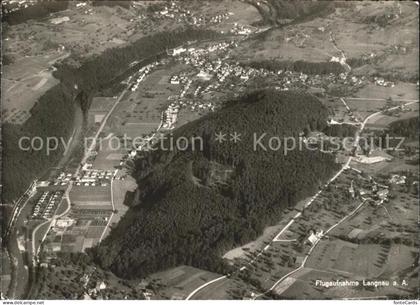 Langnau Albis Fliegeraufnahme