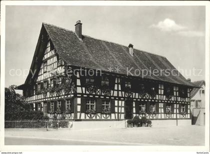 Rafz Gasthof zum Goldenen Kreuz Fachwerkhaus