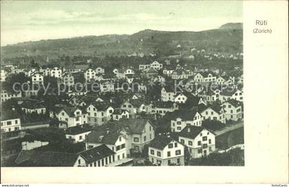 Rueti ZH Blick ueber Rueti