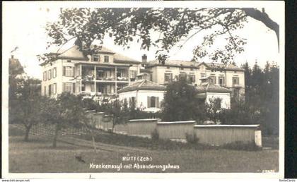 Rueti ZH Rueti Krankenasyl  x 1921