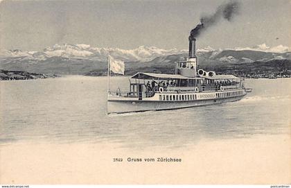 Schweiz - Zürichsee (ZH) Dampfer Waedenswill - Verlag Wehrli 2849