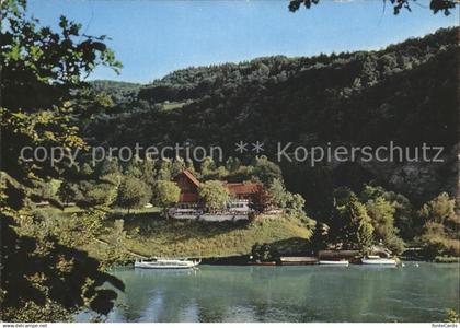 Teufen Buelach Restaurant Toessegg am Rhein