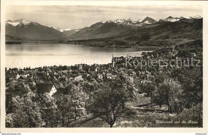 Waedenswil mit Alpenpanorama