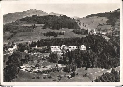 Wald ZH Wald AR Sanatorium  Fliegeraufnahme