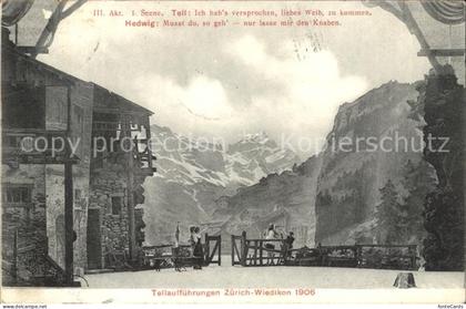 Wiedikon Tell Auffuehrungen