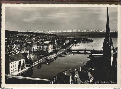Zuerich Bruecken Alpen