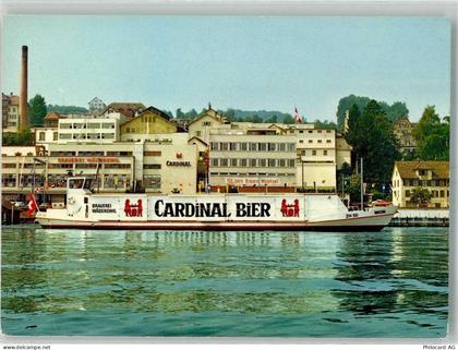8820 Wädenswil Foto AK Brauerei Wädenswil Bierschiff Wadin - 38210544