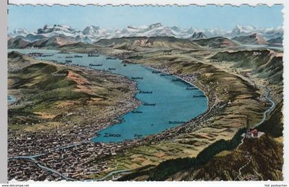 (4498) AK Zürichsee, Karte 1954