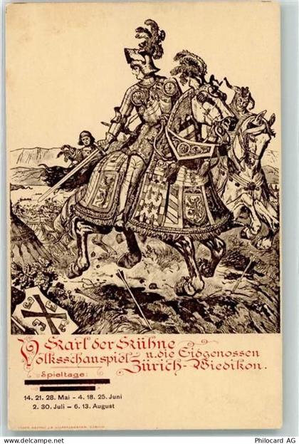 8000 Wiedikon Zürich - Karl der Kühne und die Eidgenossen Volksschauspie... - 10606058
