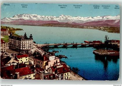 Zürichsee 1913 - Quaibrücke - 39489368